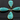 Green Turquoise Pear Shape Bezel, (BZC7063) - Beadspoint
