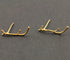 24K Gold Vermeil Bird Branch Stud Earrings -- VM-EAS-008