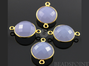 Lavender Coin Faceted Bezel, (BZC7259) - Beadspoint