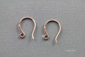 Sterling Silver Handmade Ear Wires, (SS/698) - Beadspoint