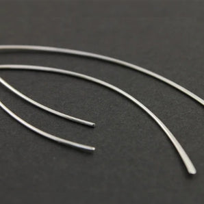 Sterling Silver Simple Modern Earrings Finding, (SS/725/B)