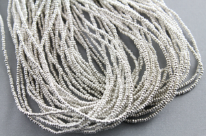 Hill Tribe Karen Silver Solid Round Beads, (8005-TH) - Beadspoint