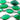 Green Onyx Faceted Marquise Bezel Chain, (BC-GNX-78) - Beadspoint