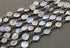 Rainbow Moonstone  Faceted Mix Stone Bezel Chain, (BC-RNB-162)