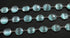 Teal Blue Oval Faceted Bezel Chain, (BC-TBL-08)