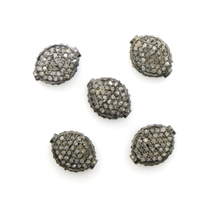 Pave Diamond Bead, (DB-03) - Beadspoint