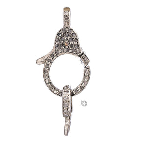 Pave Diamond Lobster Clasp, (DC-02)