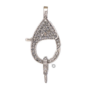 Pave Diamond Lobster Clasp, (DC-03)
