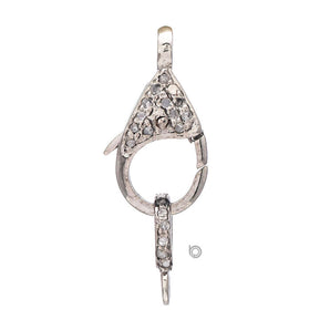 Pave Diamond Lobster Clasp, (DC-04)