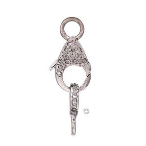 Pave Diamond Lobster Clasp, (DC-05)