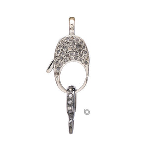Pave Diamond Lobster Clasp, (DC-06)