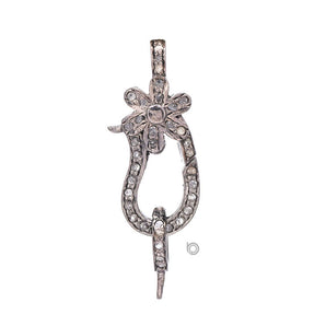 Pave Diamond Lobster Clasp, (DC-09)