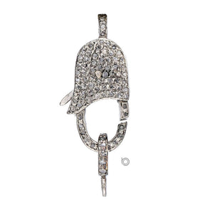 Pave Diamond Lobster Clasp, (DC-12)