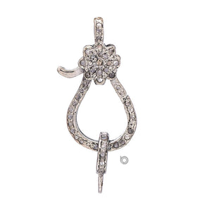 Pave Diamond Lobster Clasp, (DC-16)