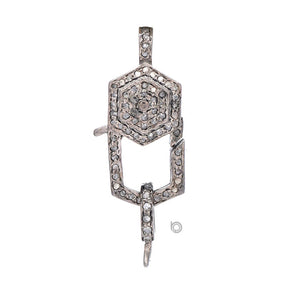 Pave Diamond Lobster Clasp, (DC-19)