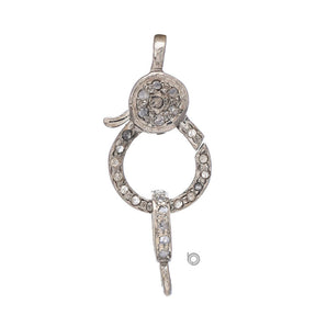 Pave Diamond Lobster Clasp, (DC-47)