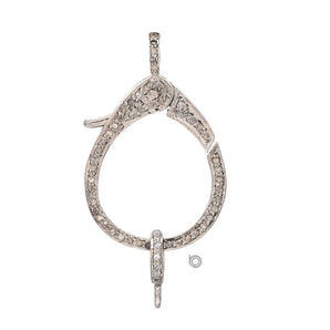 Pave Diamond Lobster Clasp, (DC-63)