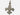 Pave Diamond Fleur Di lis Charm, (DCH-54) - Beadspoint