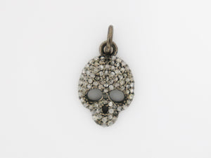 Pave Diamond SKULL Charm, (DCH-69) - Beadspoint