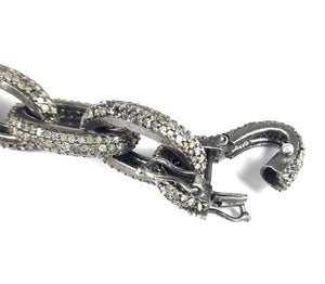 Pave Diamond Link Bracelet, (DJB-900) - Beadspoint