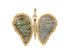 Pave Diamond Pendant Labradorite Butterfly Large Pendant, (DLB-051)