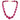 African Ruby Nuggets hand knotted w/ Sterling & Diamond Clasp, Ready to wear Necklace, RBY-NUG-12-25 (B)