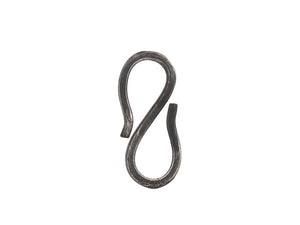 Sterling Silver Gold Vermeil S Hook Clasp, Multiple Options, (SS-1062)