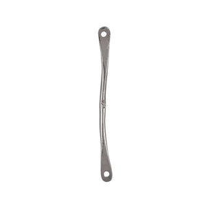 Sterling Silver Double Paddle Pins with 1.00mm Hole on Each End,1.5 Inch, Multiple Options, (SS-1061)