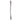 Sterling Silver Double Paddle Pins with 1.00mm Hole on Each End,1.5 Inch, Multiple Options, (SS-1061)