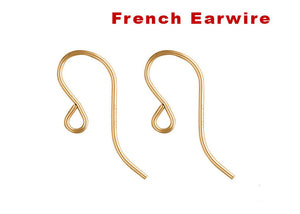 14k Gold Filled French Ear Wire, (GF-310)