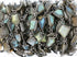 Labradorite Fancy Faceted Bezel Chain in Antique Rhodium, 8x10-10x15 mm, (BC-LAB-271)