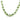 Green Amethyst Faceted Chicklet Drops, 10x13mm, Rich Color, (GAM-CHK-10x13(69))