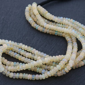 Opal Smooth Roundels (OPL/5.5-6) - Beadspoint