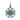 Pave Diamond Enamel Evil Eye Pendant, (DEM-4079) - Beadspoint