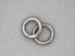 4 Pcs, Sterling Silver 16 GA circle rings, (LC-27) - Beadspoint