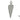 Pave Diamond Long Elongated Long Heart Pendant, (DPL-2398) - Beadspoint