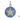 Pave Diamond Sapphire Star Pendant, (DSP-7116) - Beadspoint