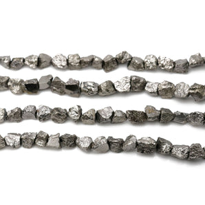 Natural Pyrite Gold Raw Nugget, 7x11 mm, Rich Color, (PYG-RAW-7x11)(590)