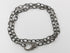 Pave Diamond Hammered oval links Chain w/ Lobster, (DCHN-17)