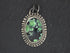 Sterling Silver Artisan Turquoise Pendant, (SP-5318)