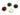 Gold Plated Faceted Coin Connector, 20 mm, multiple gemstones (BZC-7289) - Beadspoint