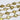 Whistkey Topaz Fancy Faceted Bezel Chain, (BC-WTZ-201) - Beadspoint