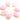 Gold Plated Faceted Rose Quartz Oval Connector, 16x21 mm (BZC-7370) - Beadspoint