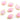 Gold Plated Faceted Rose Quartz Oval Connector, 16x21 mm (BZC-7370) - Beadspoint