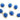 Gold Plated Faceted Sapphire Chalcedony Oval Connector, 12x15 mm (BZC-7371) - Beadspoint