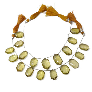 Natural Whiskey Topaz Faceted Fancy Drops, 10x17-13x21mm, Rich Color (WTZ-FCY-10x17-13x21)(638)