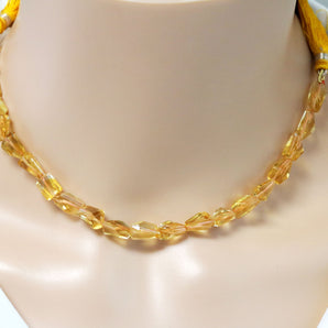 Genuine Natural Citrine Faceted Fancy Cut Nuggets, 7x7-12x7 mm, Citrine Gemstone Beads, Rich Orange Color, (CIT-FCY-7x7-12x7)(182)