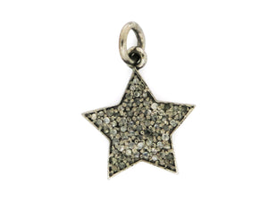 Pave Diamond Star Charm (DCH-126) - Beadspoint