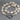 Silk Hand Knotted Keshi Pearl Necklace w/ Pave Diamond Kite Carabiner Clasp, (DCHN-37) - Beadspoint