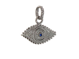 Pave Diamond Evil Eye Pendant, (DPS-100)